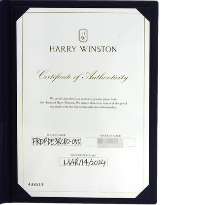 ハリーウィンストン スリーロウ ジオメトリック ダイヤモンド リング・指輪 プラチナPT950 レディース 【中古】【HARRY WINSTON】