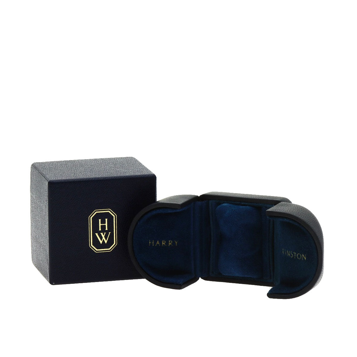 ハリーウィンストン スリーロウ ジオメトリック ダイヤモンド リング・指輪 プラチナPT950 レディース 【中古】【HARRY WINSTON】