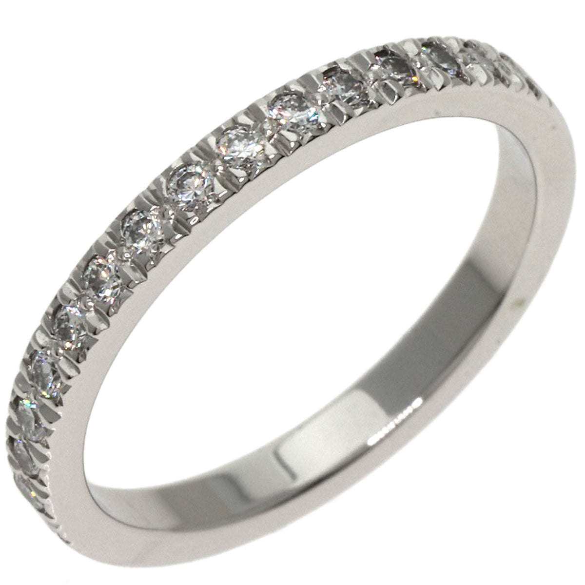 TIFFANY&Co. Novo Ring Half Eternity Diamond Ring Platinum PT950 Ladies [Used]