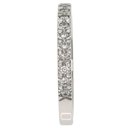 TIFFANY&Co. Novo Ring Half Eternity Diamond Ring Platinum PT950 Ladies [Used]