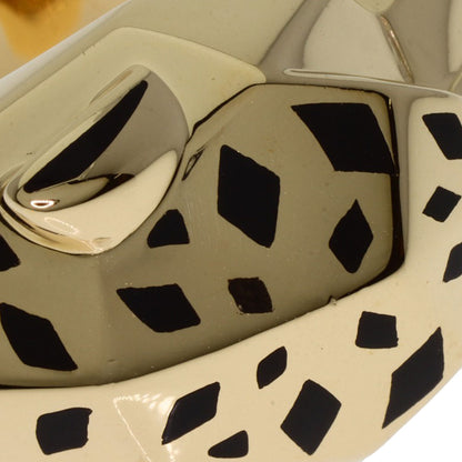 CARTIER PANTHERE de Cartier Lacquer Tsavorite #56 Ring K18 Yellow Gold Ladies [Used]