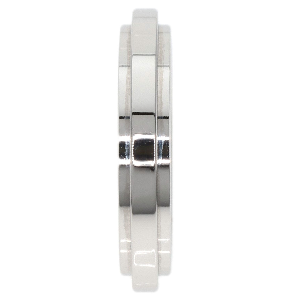 GUCCI Straight Rough #13 Ring K18 White Gold Ladies [Used]