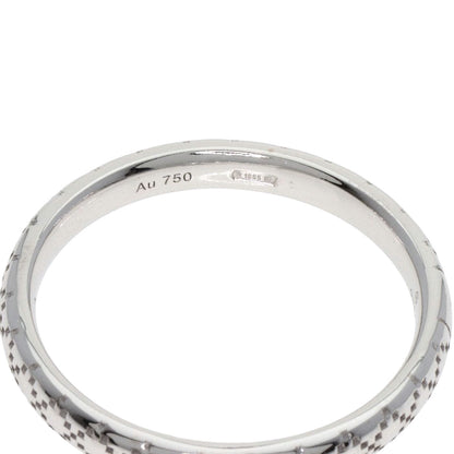 GUCCI Diamantissima #10 Ring K18 White Gold Ladies [Used]
