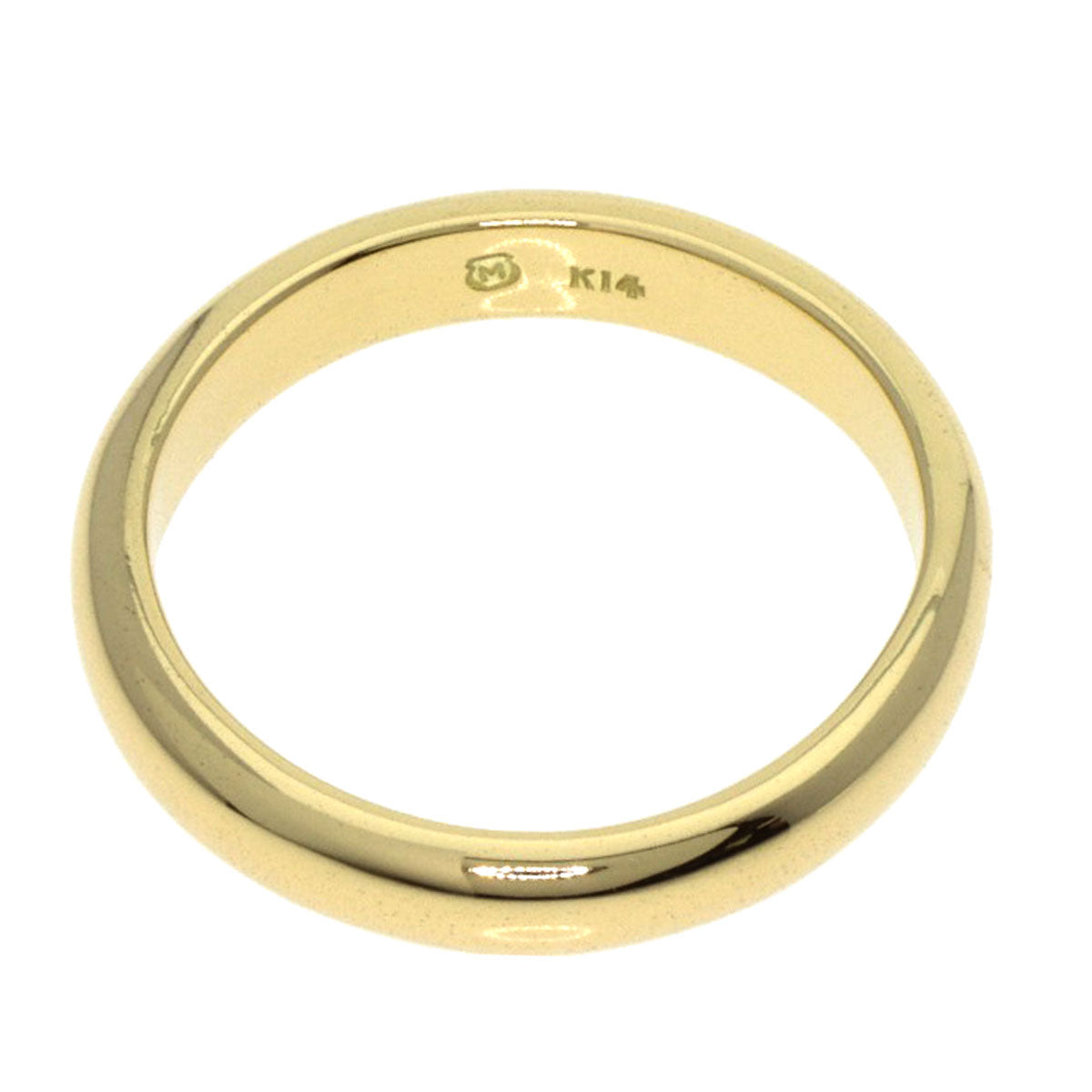MIKIMOTO wedding Ring K14 Yellow Gold Ladies [Used]