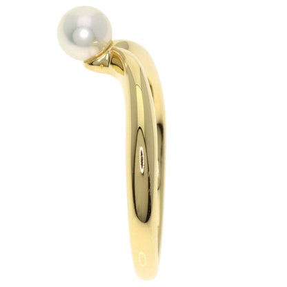 MIKIMOTO Perlita Pearl Pearl Ring K18 Yellow Gold Ladies [Used]