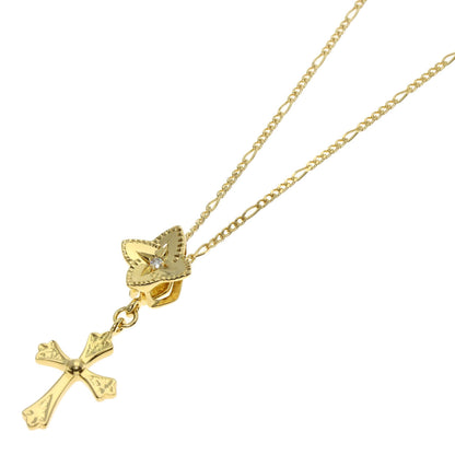 MIKIMOTO Perlita Diamond Necklace K18 Yellow Gold Ladies [Used]