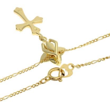 MIKIMOTO Perlita Diamond Necklace K18 Yellow Gold Ladies [Used]