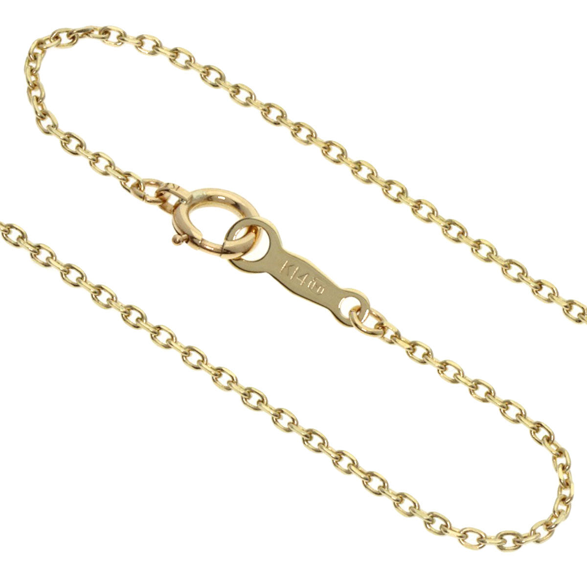 MIKIMOTO Akoya pearl Pearl Necklace K14 Yellow Gold Ladies [Used]