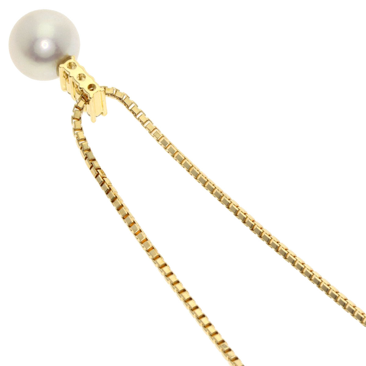 TASAKI Pearl Pearl Necklace K18 Yellow Gold Ladies [Used]