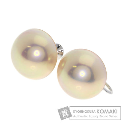 TASAKI Mabe Pearl Pearl Earring K14 White Gold Ladies [Used]
