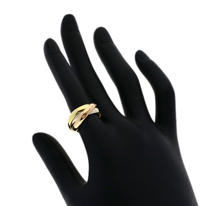 CARTIER Trinity #50 Ring K18 Yellow Gold 18K Pink GoldLadies [Used]