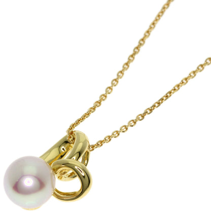 TASAKI Heart Pearl Pearl Necklace K18 Yellow Gold Ladies [Used]