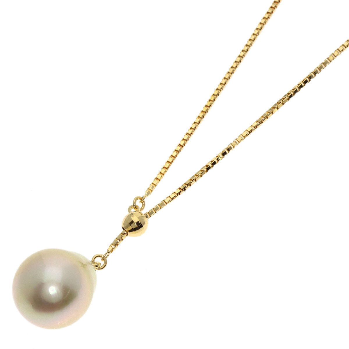 TASAKI Pearl Pearl Necklace K18 Yellow Gold Ladies [Used]