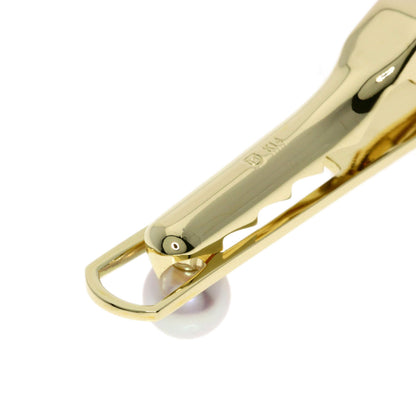 MIKIMOTO Pearl Pearl Tie pin K14 Yellow Gold mens [Used]