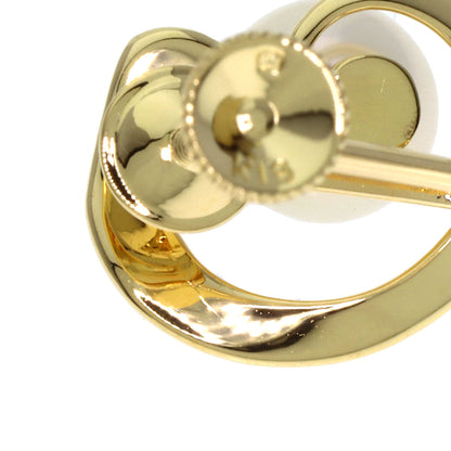 MIKIMOTO Pearl Pearl Earring K18 Yellow Gold Ladies [Used]