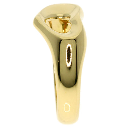 TIFFANY&Co. Open heart Ring K18 Yellow Gold Ladies [Used]