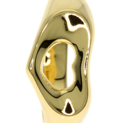 TIFFANY&Co. Open heart Ring K18 Yellow Gold Ladies [Used]