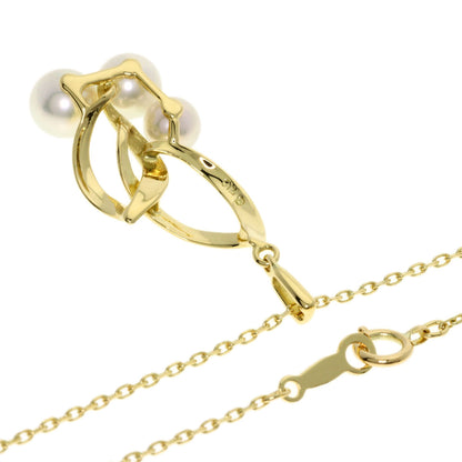 MIKIMOTO Reef Pearl Pearl Necklace K18 Yellow Gold Ladies [Used]