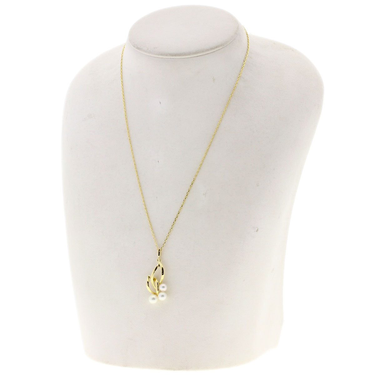 MIKIMOTO Reef Pearl Pearl Necklace K18 Yellow Gold Ladies [Used]