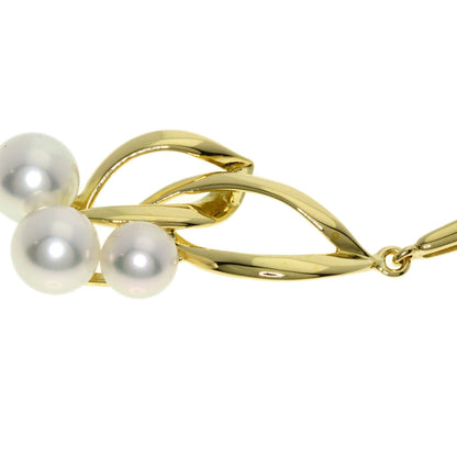 MIKIMOTO Reef Pearl Pearl Necklace K18 Yellow Gold Ladies [Used]