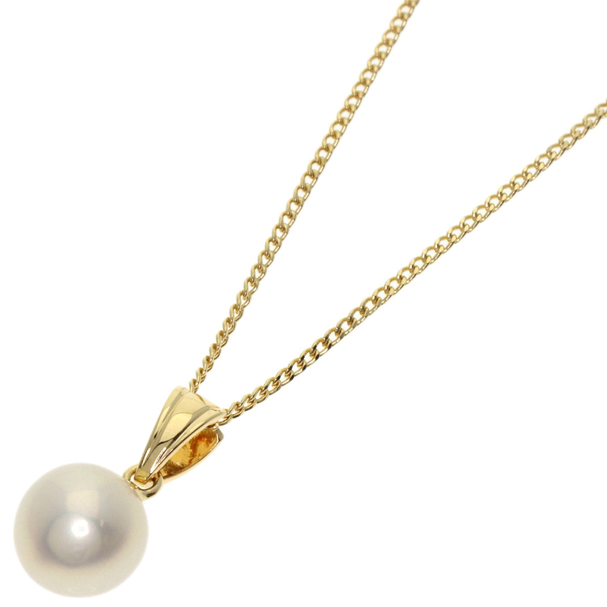 TASAKI Pearl Pearl Necklace K18 Yellow Gold Ladies [Used]