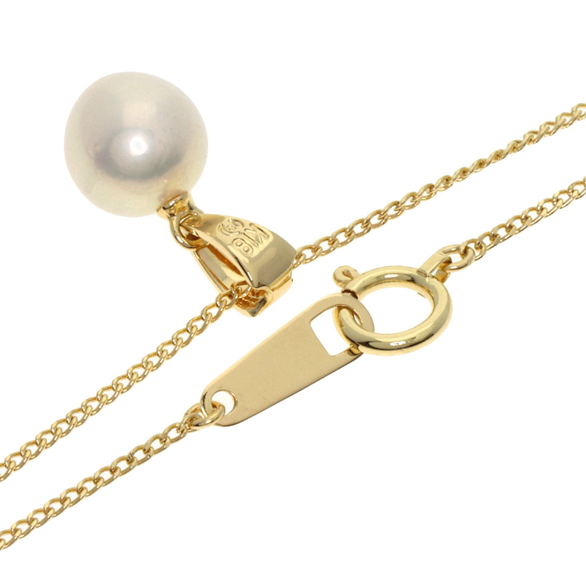 TASAKI Pearl Pearl Necklace K18 Yellow Gold Ladies [Used]