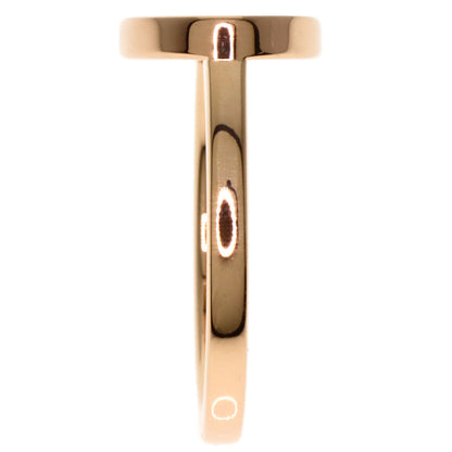 HERMES Verso #50 Ring K18 Pink Gold Ladies [Used]