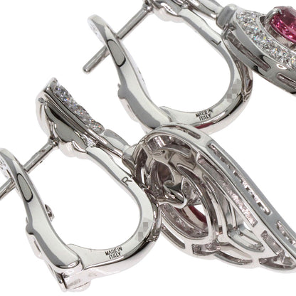 BVLGARI Diva Dream Tourmaline Diamond earring K18 White Gold Ladies [Used]
