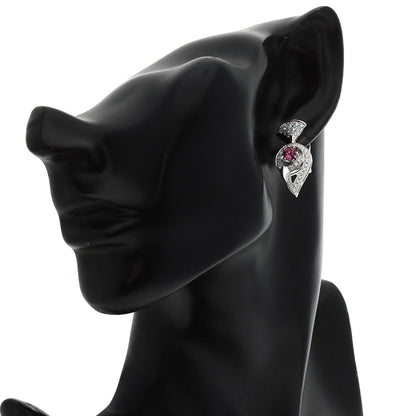 BVLGARI Diva Dream Tourmaline Diamond earring K18 White Gold Ladies [Used]