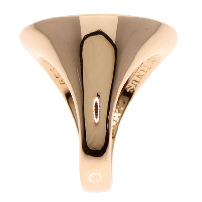 BVLGARI Motene Coin Ring K18 Pink Gold Ladies [Used]