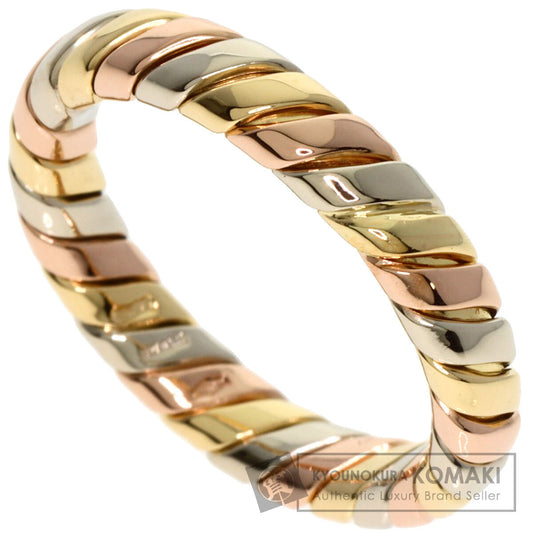 BVLGARI Tubogas Ring K18 Yellow Gold K18 White GoldLadies [Used]