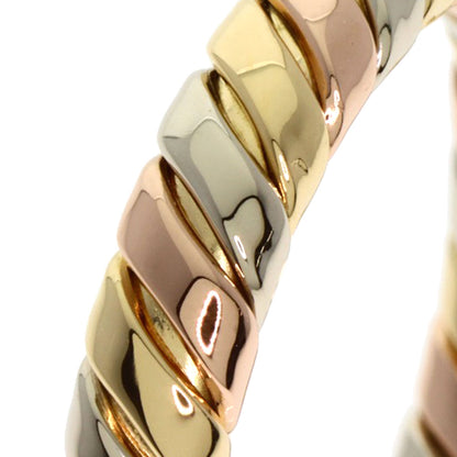 BVLGARI Tubogas Ring K18 Yellow Gold K18 White GoldLadies [Used]