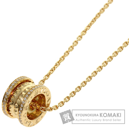 BVLGARI B.zero1 Rock Diamond Necklace K18 Yellow Gold Ladies [Used]