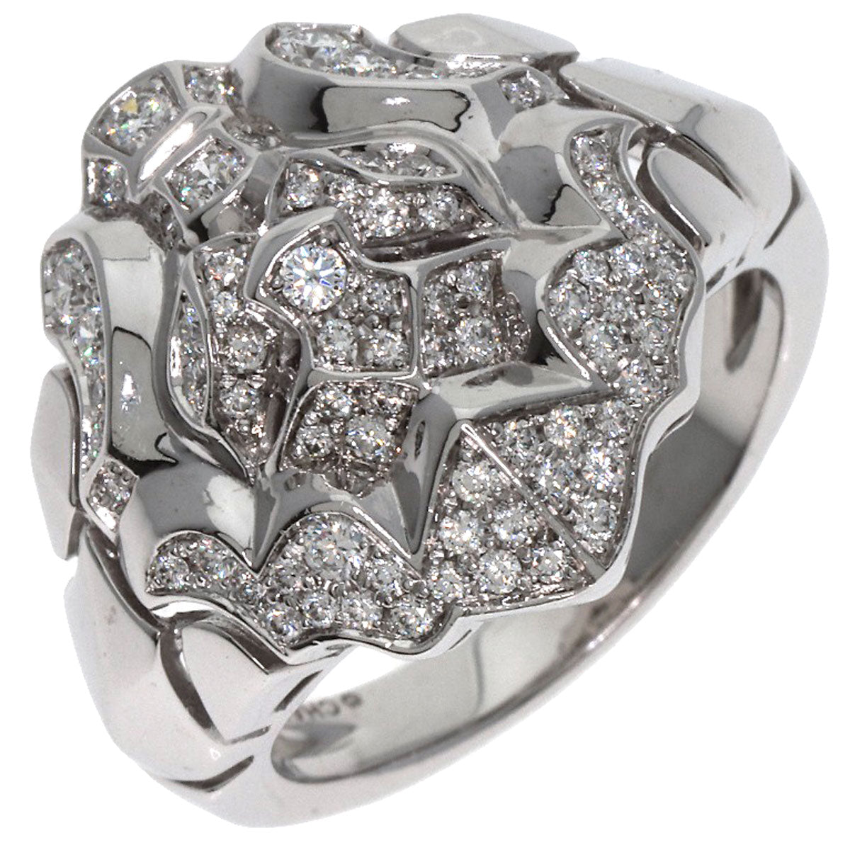 CHANEL Diamond Ring K18 White Gold Ladies [Used]