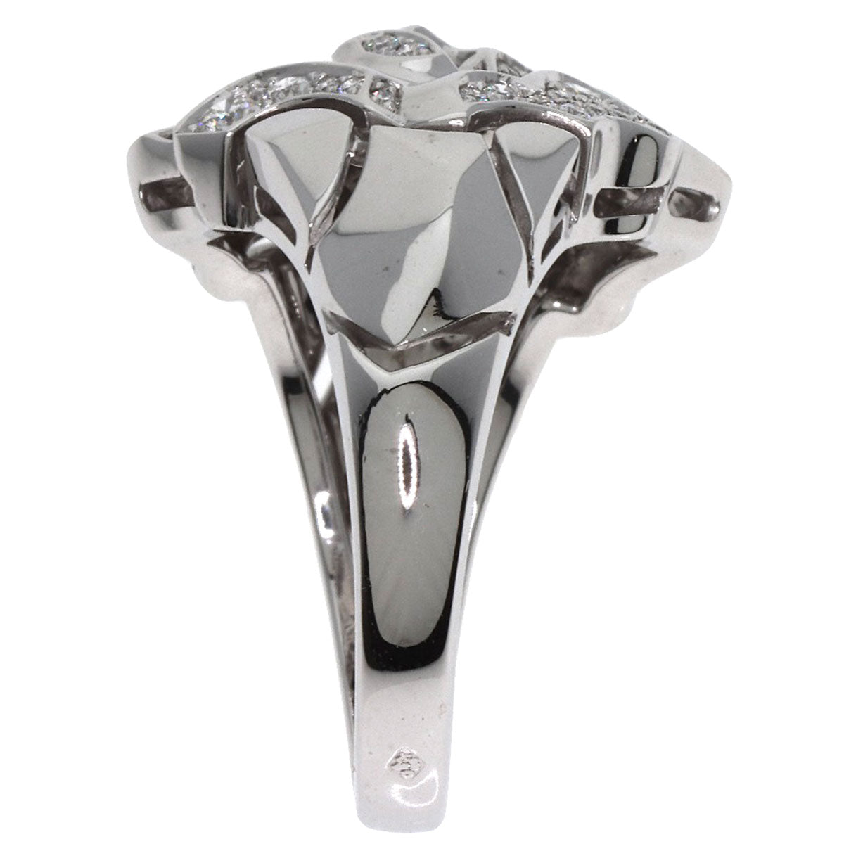 CHANEL Diamond Ring K18 White Gold Ladies [Used]