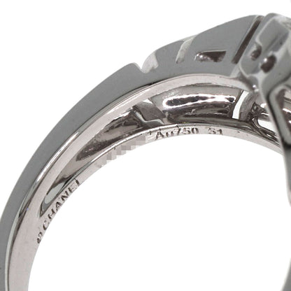 CHANEL Diamond Ring K18 White Gold Ladies [Used]