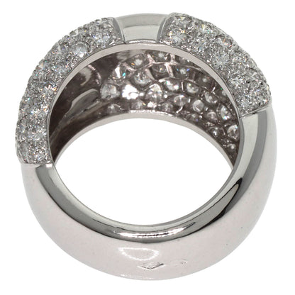 CARTIER Nouvelle Vague Diamond #49 Ring K18 White Gold Ladies [Used]