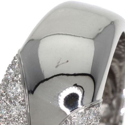 CARTIER Nouvelle Vague Diamond #49 Ring K18 White Gold Ladies [Used]