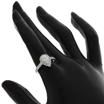 GRAFF Pair Shape Diamond Ring K18 White Gold Ladies [Used]