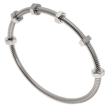 CARTIER Ecru de Cartier #18 Bracelet K18 White Gold Ladies [Used]