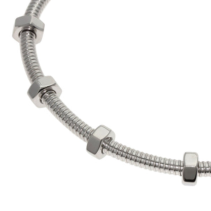 CARTIER Ecru de Cartier #18 Bracelet K18 White Gold Ladies [Used]