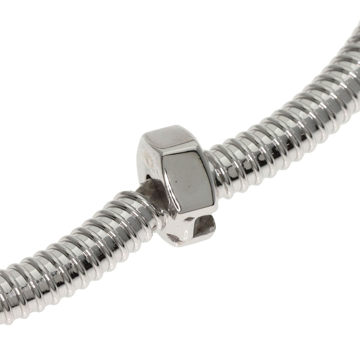 CARTIER Ecru de Cartier #18 Bracelet K18 White Gold Ladies [Used]