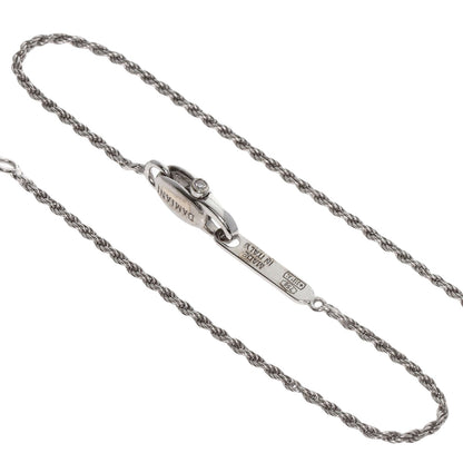 Damiani Belle Epoque Crown Diamond Necklace K18 White Gold Ladies [Used]