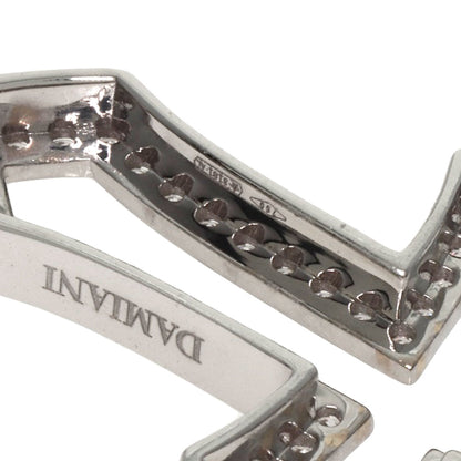 Damiani Belle Epoque Crown Diamond Necklace K18 White Gold Ladies [Used]