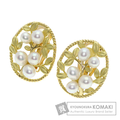 TASAKI Pearl Pearl Earring K18 Yellow Gold Ladies [Used]