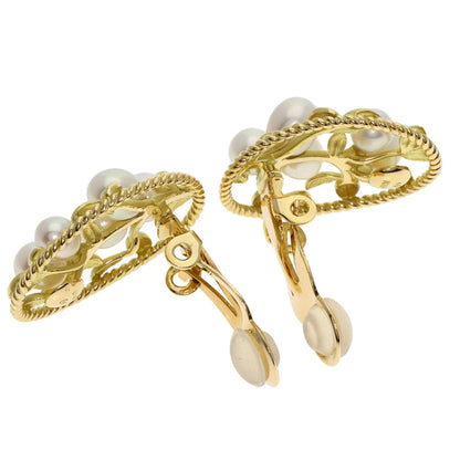 TASAKI Pearl Pearl Earring K18 Yellow Gold Ladies [Used]