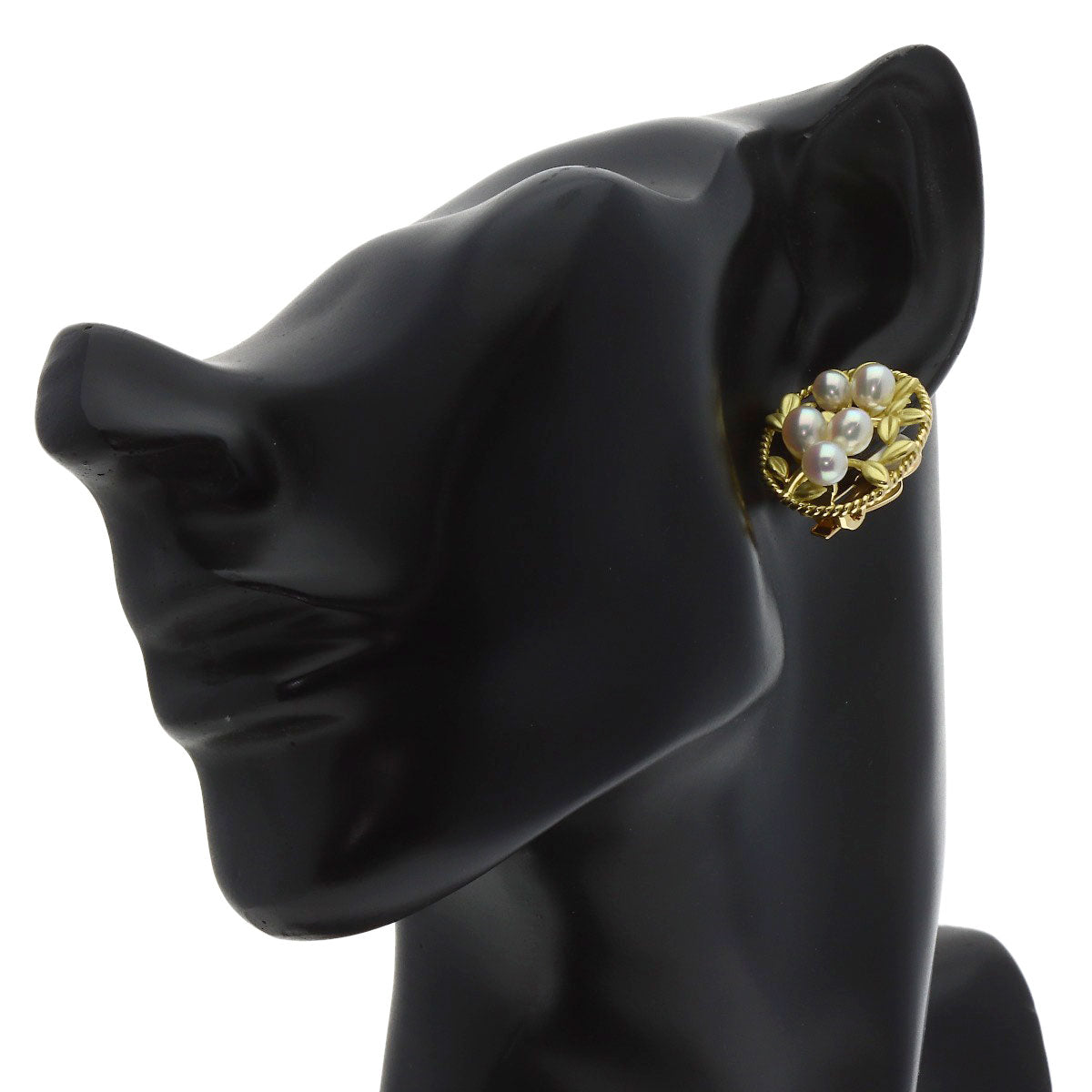 TASAKI Pearl Pearl Earring K18 Yellow Gold Ladies [Used]