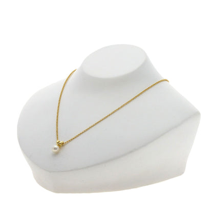 MIKIMOTO Pearl Pearl Necklace K18 Yellow Gold Ladies [Used]