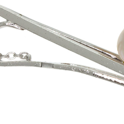 MIKIMOTO Pearl Pearl Tie pin K14 White Gold mens [Used]