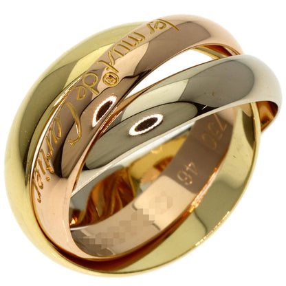 CARTIER Trinity #46 Ring K18 Yellow Gold K18 White GoldLadies [Used]